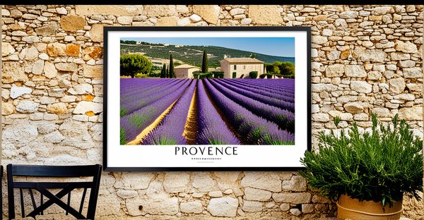 Affiche provence : sublimez votre espace avec des posters uniques