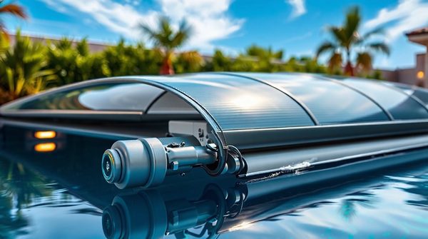 Améliorez votre piscine avec une couverture automatique haut de gamme